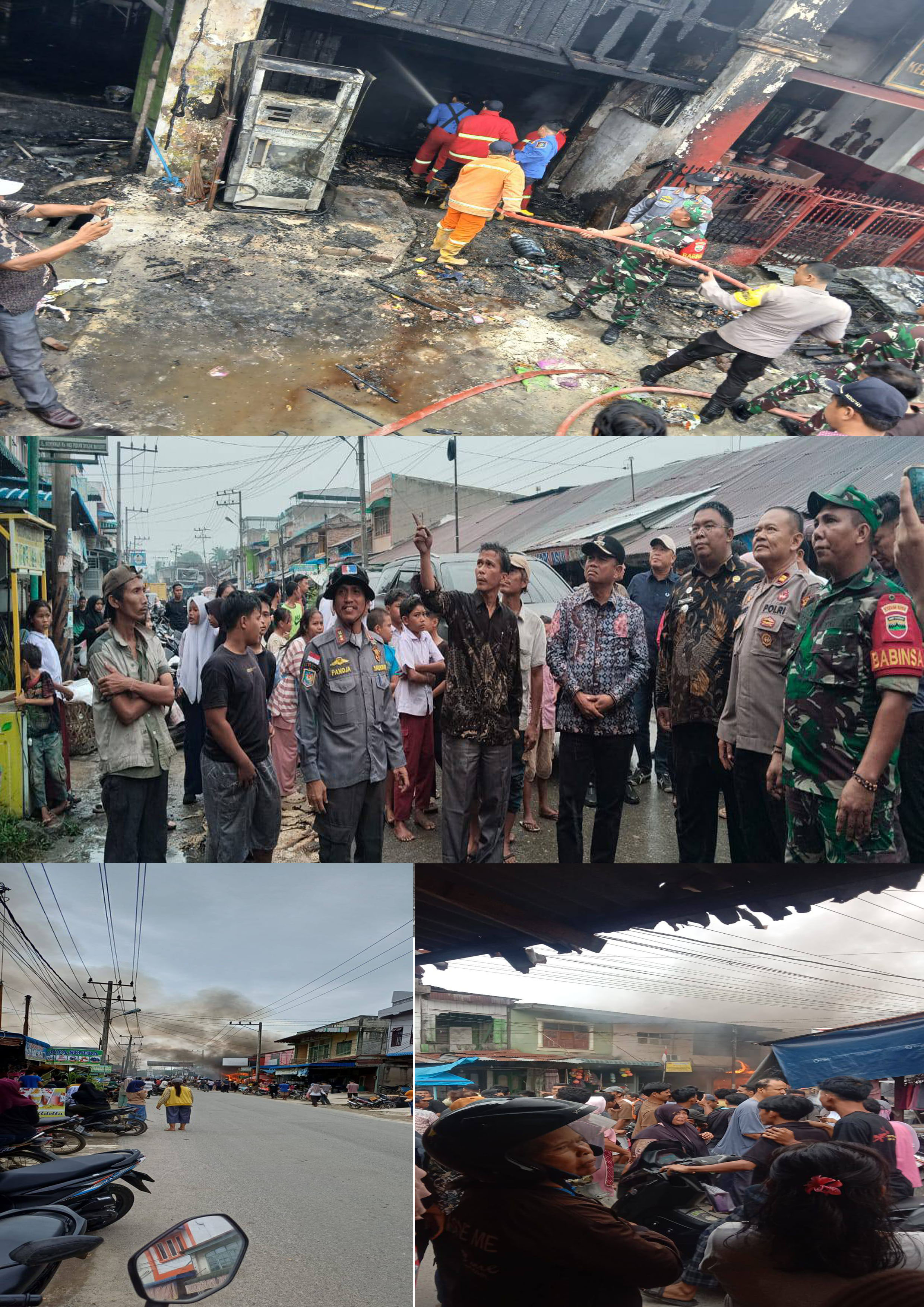 Gambar  Api di Pekan Dolok Masihul